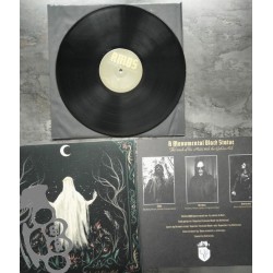 A Monumental Black Statue – The Touch Of The Moon With The Golden Veil - Black LP