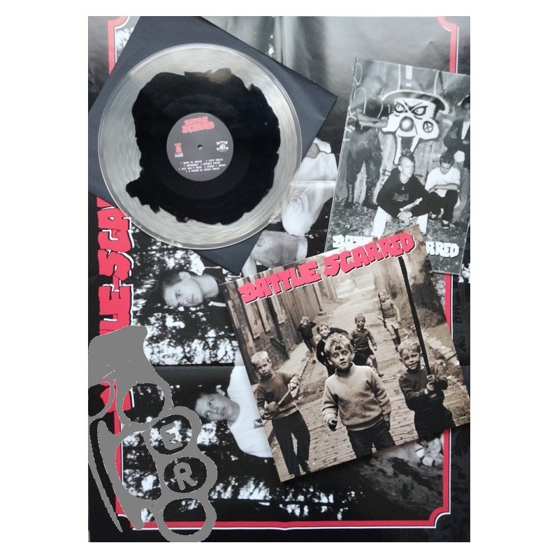 Battle Scarred - Battle Scarred - Clear/Black LP