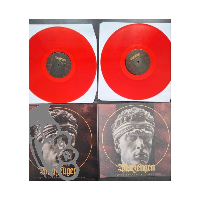 Blutzeugen – Quamvis Bannum Non Mortuum - Red/Red DLP