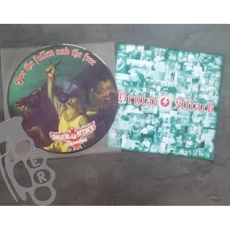 Brutal Attack - For The Fallen And The Free- Picture LP