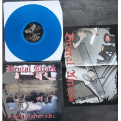 Brutal Attack - Keeping The Dream Alive - Blue LP