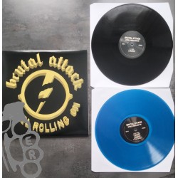 Brutal Attack - Steel Rolling On - Black/Blue DLP