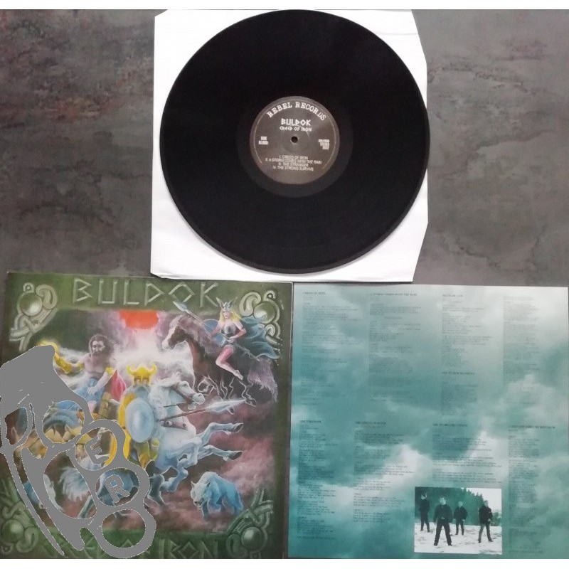 Buldok - Creed Of Iron - Black  LP