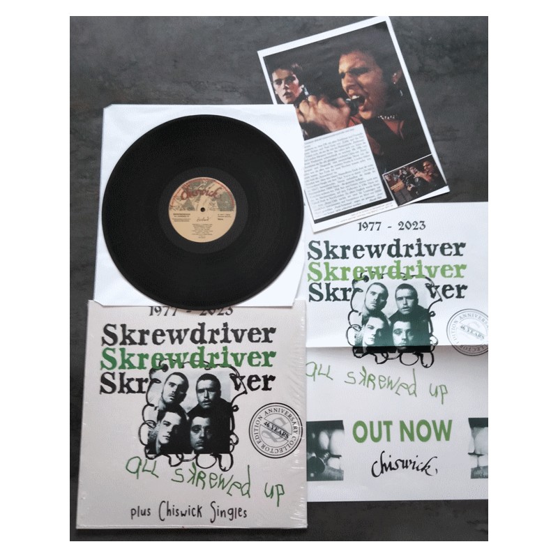 Skrewdriver - All Skrewed Up Plus Chiswick Singles