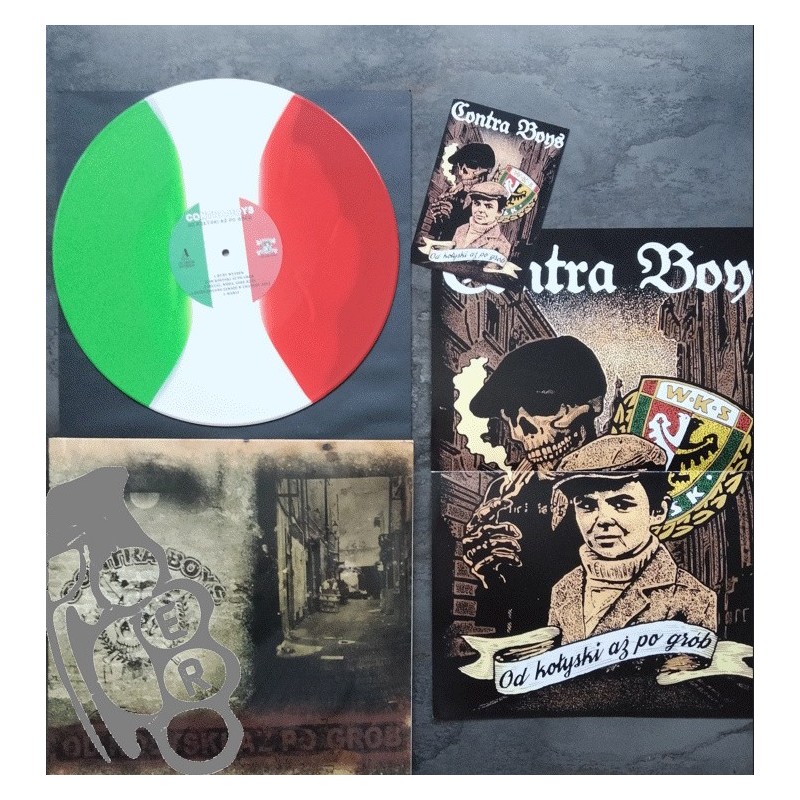 Contra Boys - Od Kołyski Aż Po Grób - Green/White/Red LP