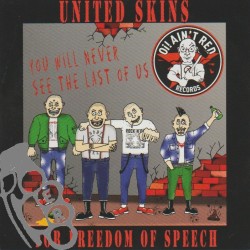 United Skins For Freedom Of Speech 2 CD