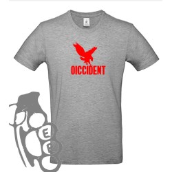 Oiccident - Eagle - Grey / Red - L
