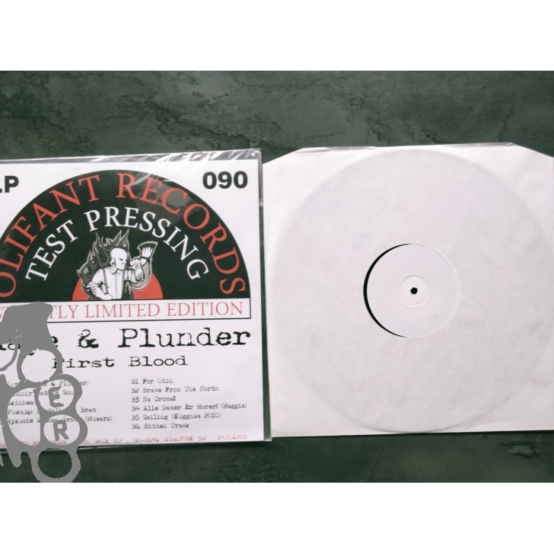 Rape & Plunder - First Blood! - Test Pressing LP