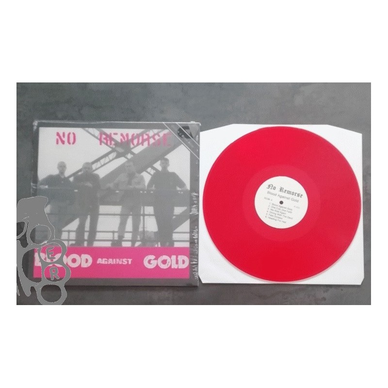 No Remorse - Blood Against Gold + Bonus - Red LP