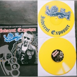 Indecent Exposure - Live In Hildesheim Germany 2008 - Yellow / Yellow LP