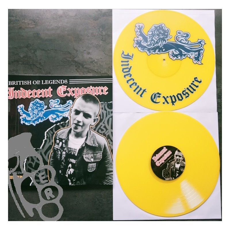 Indecent Exposure - Live In Hildesheim Germany 2008 - Yellow / Yellow LP