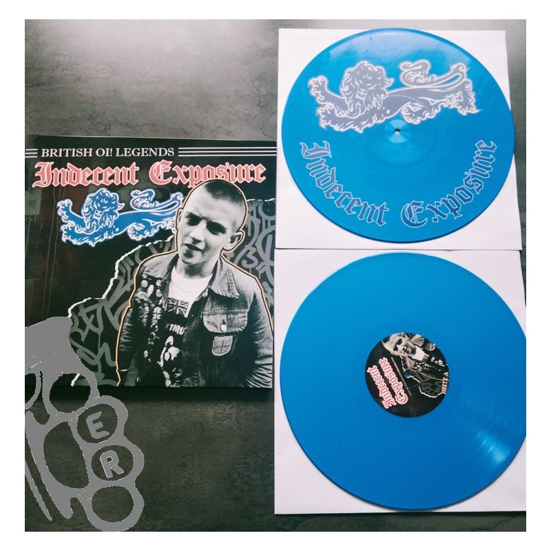 Indecent Exposure - Live In Hildesheim Germany 2008 - Blue / Blue LP