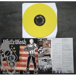 White Wash - Only The Valiant - Yellow LP