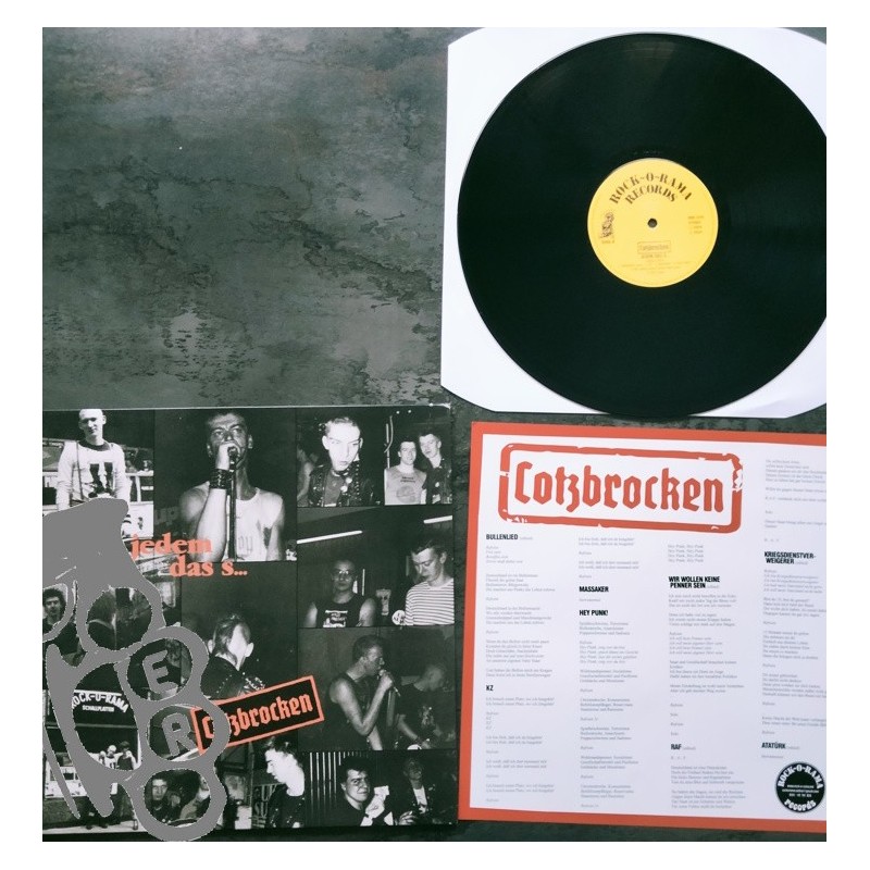 Cotzbrocken – Jedem Das S... - Black LP