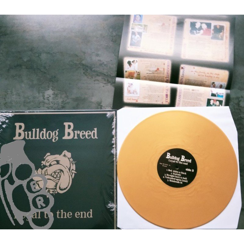 Bulldog Breed - Loyal To The End. - Gold LP