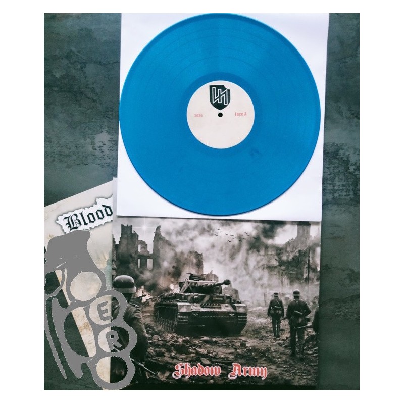 A. J. - Shadow Army - War - Blue LP