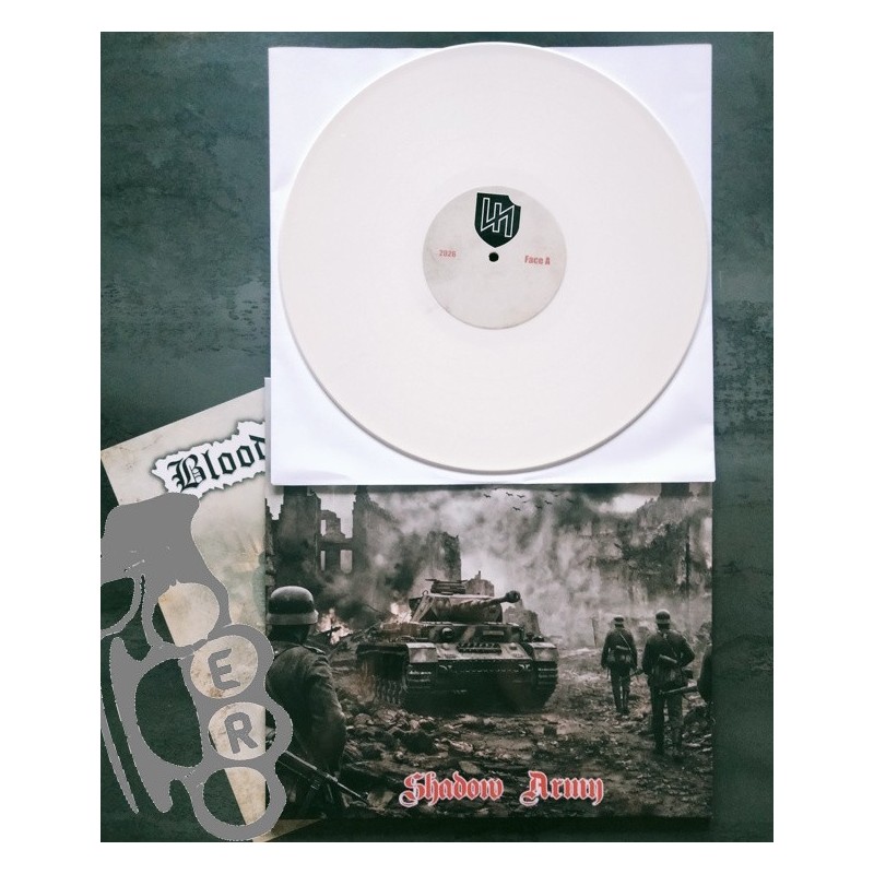 A. J. - Shadow Army - War - White LP