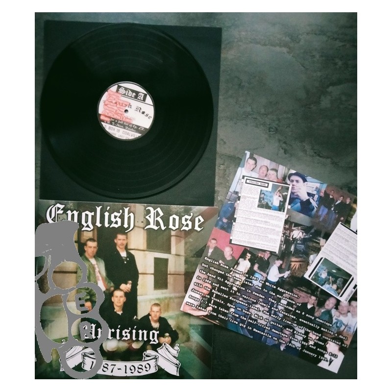 English Rose - Uprising 1987 - 1989 - Black LP