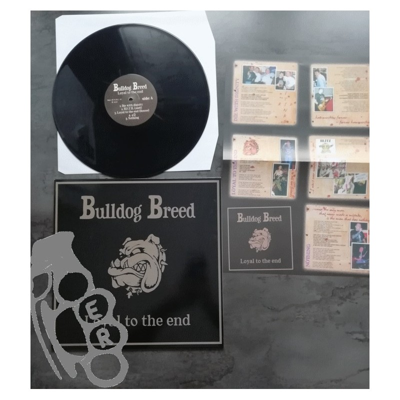 Bulldog Breed - Loyal To The End. - Black LP