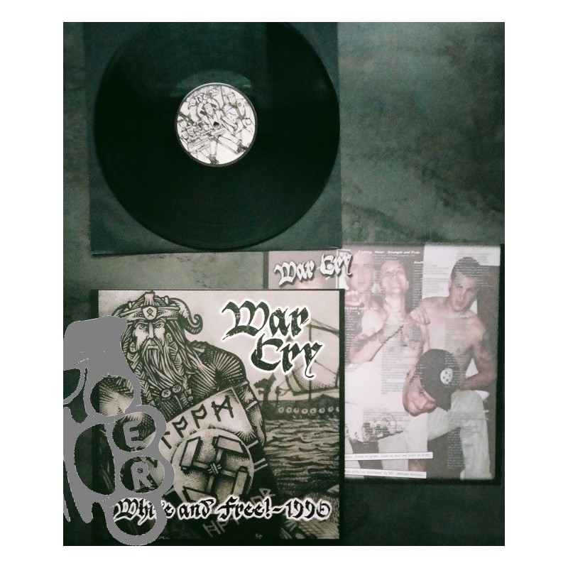 War Cry - White And Free - 1990 - Black LP