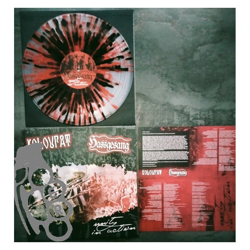 Hassgesang & Kolovrat - Unity In Action - Splatter LP