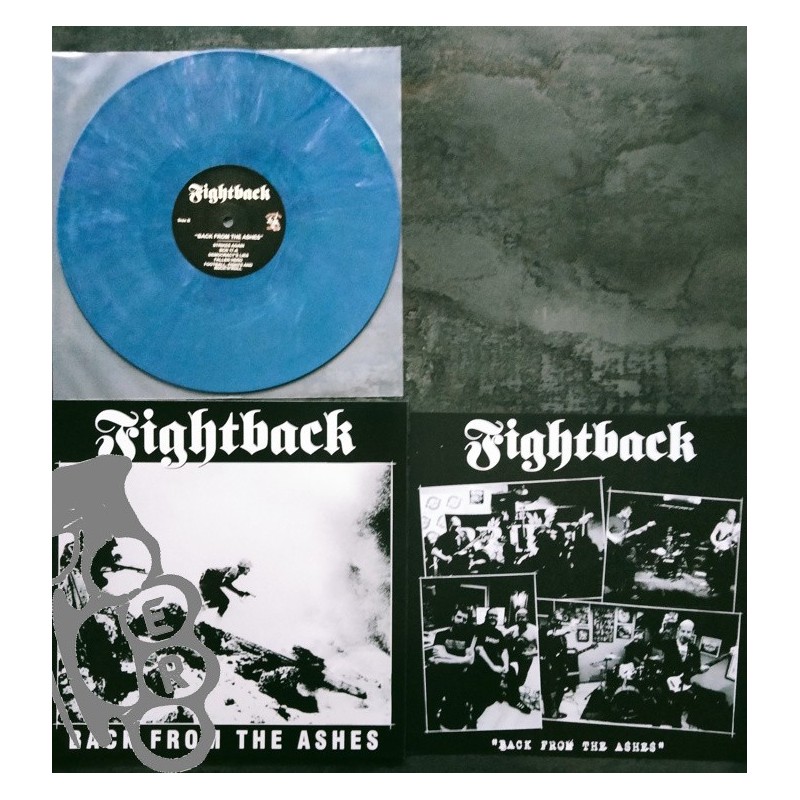 Fightback – Back From The Ashes - Blue LP