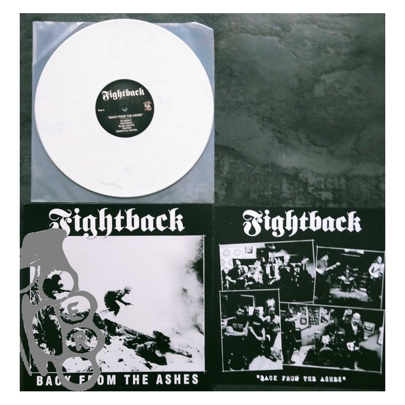 Fightback – Back From The Ashes - White LP