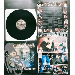 Brutal Attack - Thunder And Lightning - Black LP