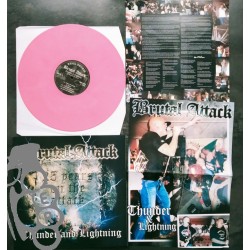 Brutal Attack - Thunder And Lightning - Pink LP