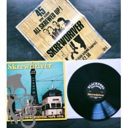 Skrewdriver - The Blackpool Tape 1978 - Black LP