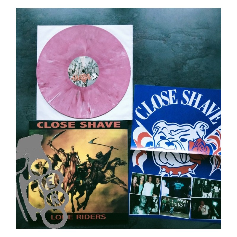 Close Shave - Lone Riders - Marble LP