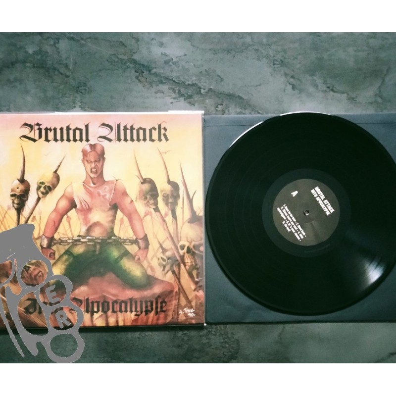 Brutal Attack - Into Apocalypse - Black LP