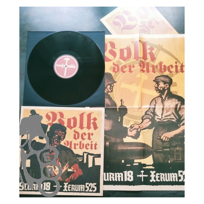 Volk Der Arbeit - Sturm 18 / Xerum 525 - Black LP