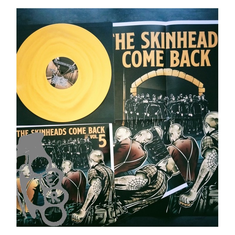The Skinheads Come Back Vol. 5 - Yellow A + Red B LP