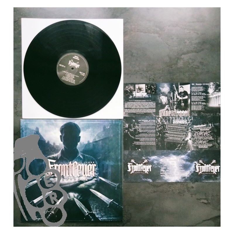 Frontfeuer - 20 Jahre - Unbeugsam - Black LP