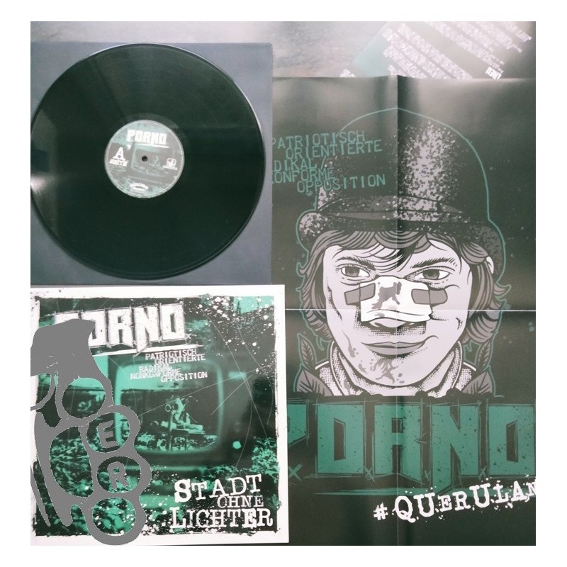 P.O.R.N.O. - Stadt Ohne Lichter - Black LP