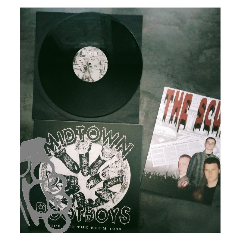 Midtown Bootboys - Wipe Out The Scum 1988 - Black LP