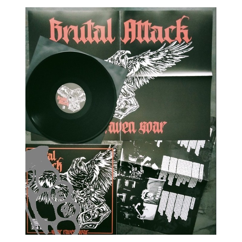 Brutal Attack - Soar Raven Soar - Black LP