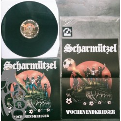 Scharmützel / Social Descent - Wochenendkrieger / Dieses Eine Leben - Black LP