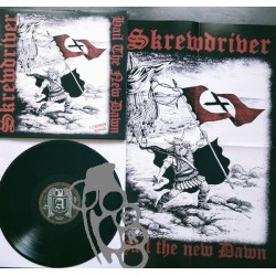 Skrewdriver - Hail The New Dawn - Limited 40 Years Edition, +2 Bonus Tracks - Black LP