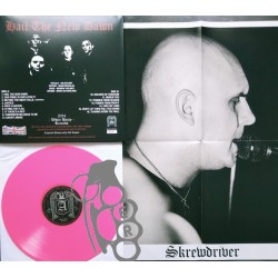 Skrewdriver - Hail The New Dawn - Limited 40 Years Edition, +2 Bonus Tracks - Pink LP