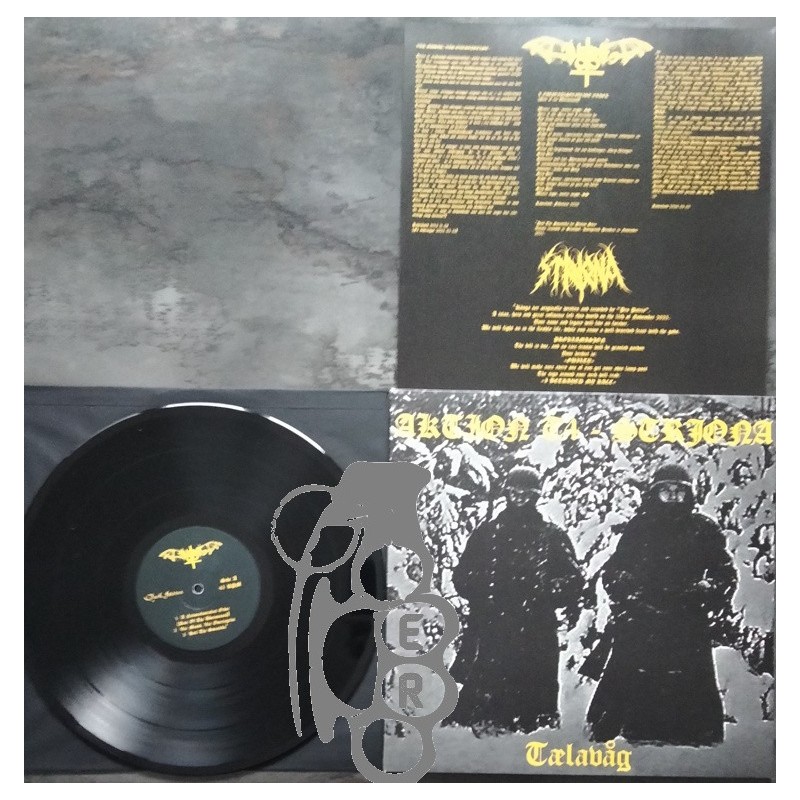 Aktion T4 / Strjona - Tælabåg - Black LP