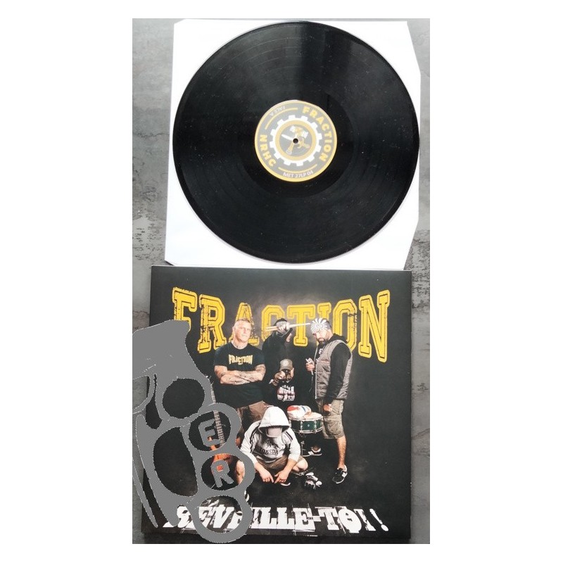 Fraction - Réveille-toi ! - Black LP