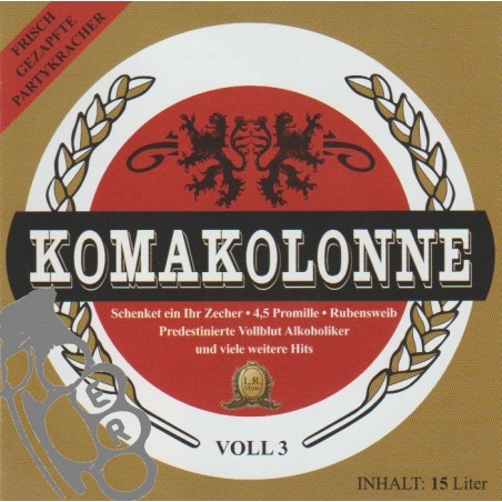 Komakolonne - Frisch Gezapfte Partykracher - Vol 3
