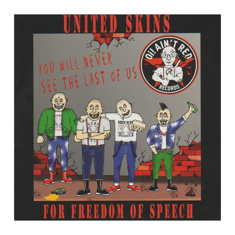 United Skins For Freedom Of Speech x 2 CD