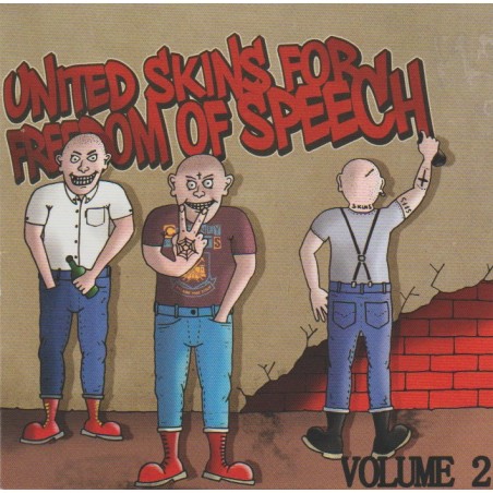 United Skins For Freedom Of Speech - Volume 2