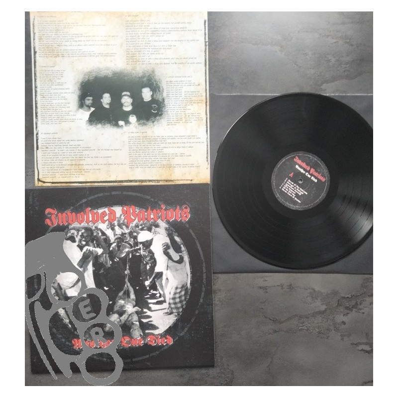 Involved Patriots - Another One Died - Black LP