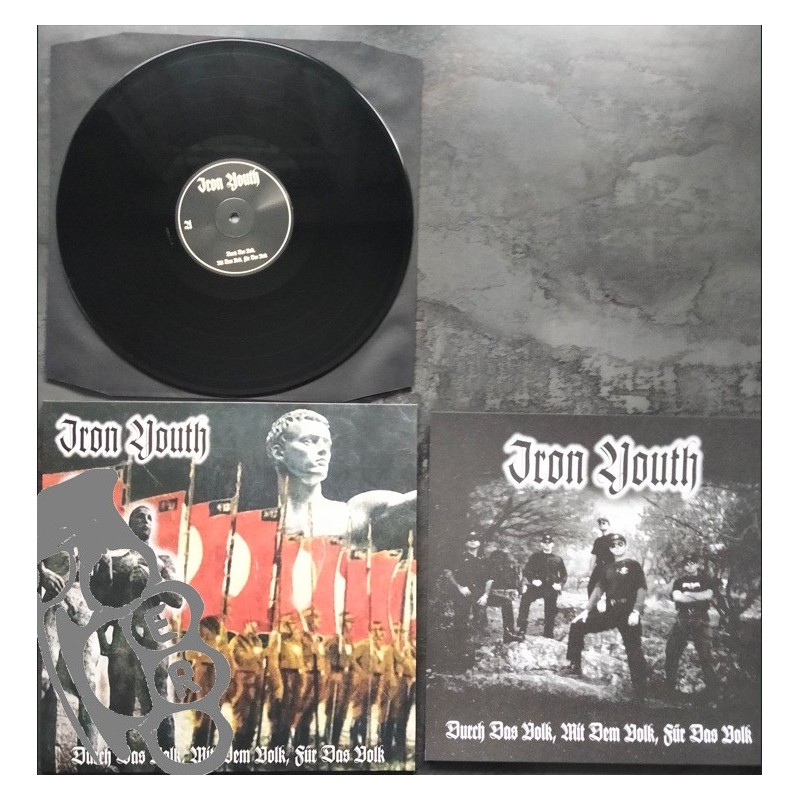 Iron Youth - Durch Das Volk - Mit Dem Volk - Für Das Volk - Black LP