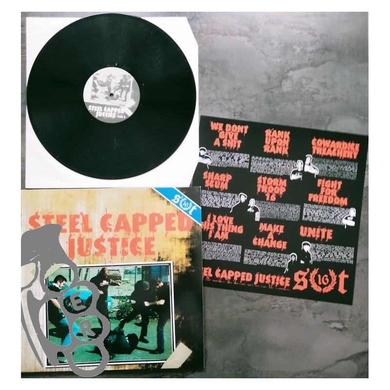 Stormtroop 16 - Steel Capped Justice - Black LP