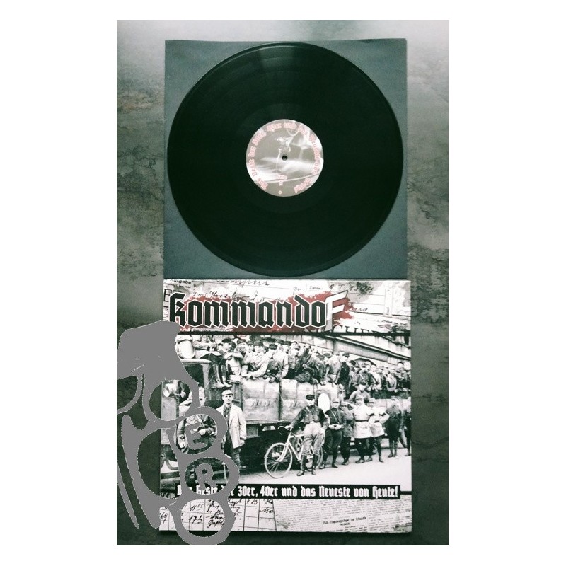 Kommando F - Das Beste Der 30er, 40er Und Das Neueste Von Heute - Black LP